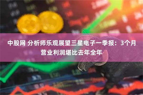 中股网 分析师乐观展望三星电子一季报:3个月营业利润堪比去年全年